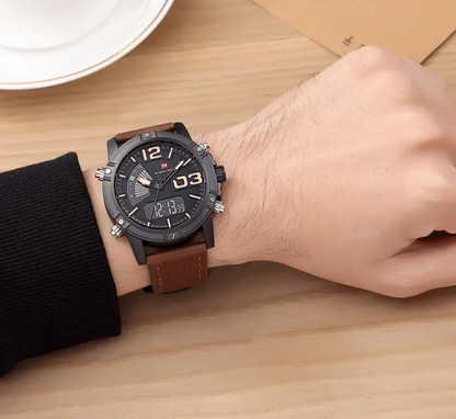Men's Digital Analog Watch Multifunction