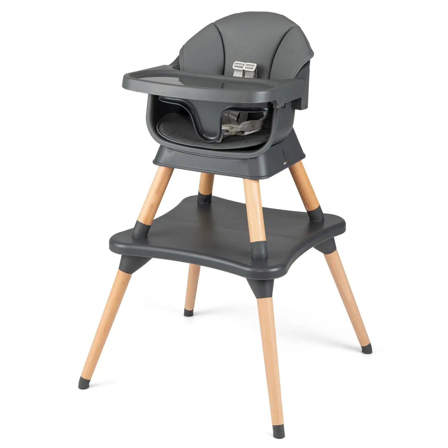 Nine in One Convertible High Chair Solid Wood