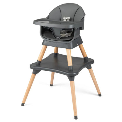 Nine in One Convertible High Chair Solid Wood
