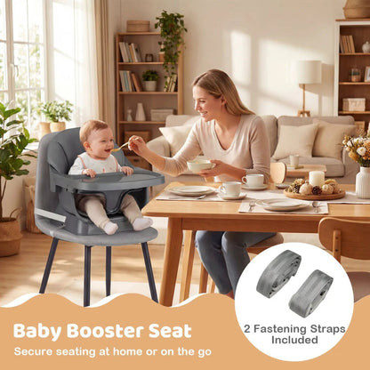Nine in One Convertible High Chair Solid Wood
