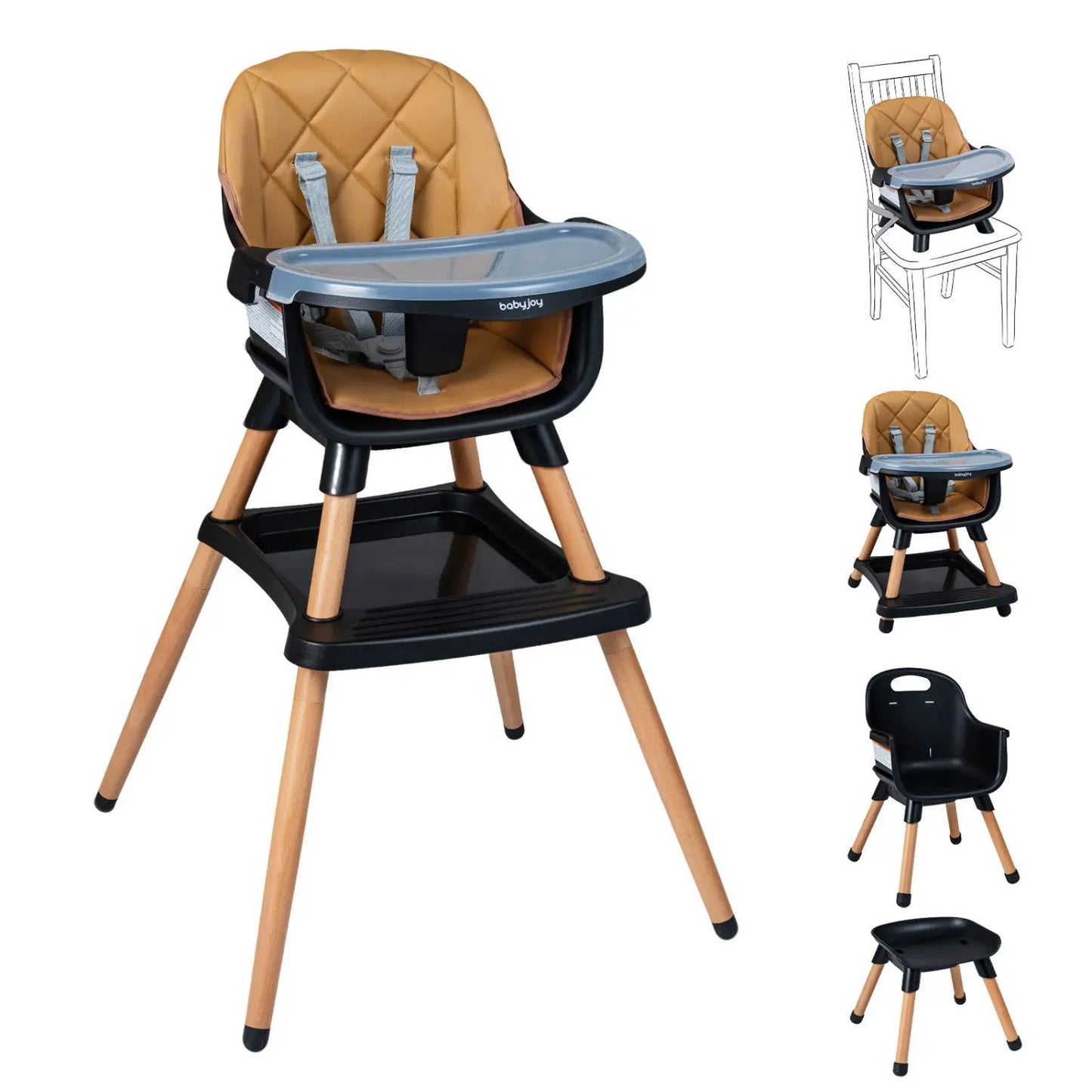 Nine in One Convertible High Chair for Toddlers