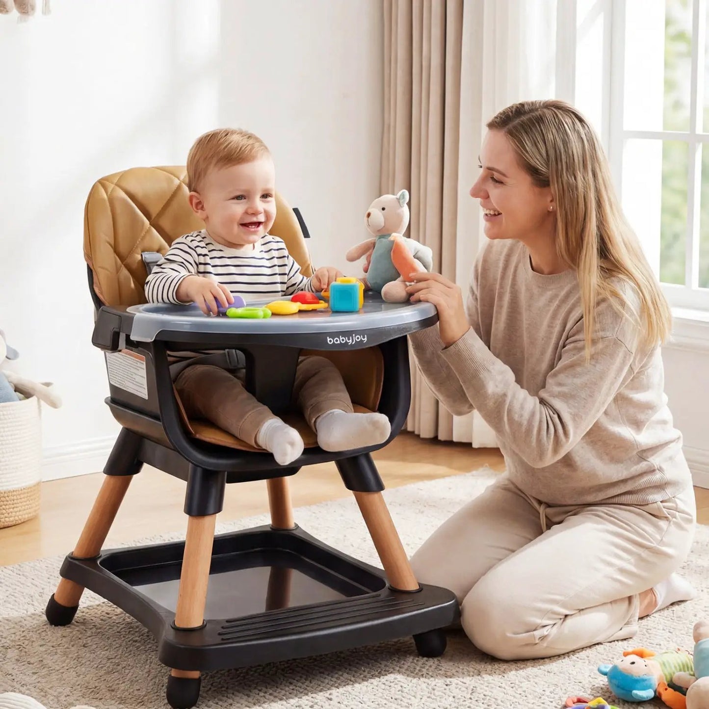 Nine in One Convertible High Chair for Toddlers