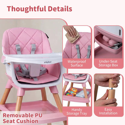 Nine in One Convertible High Chair for Toddlers