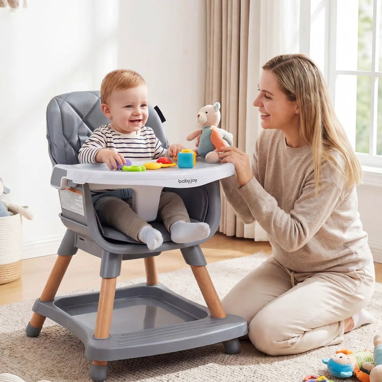 Nine in One Convertible High Chair for Toddlers