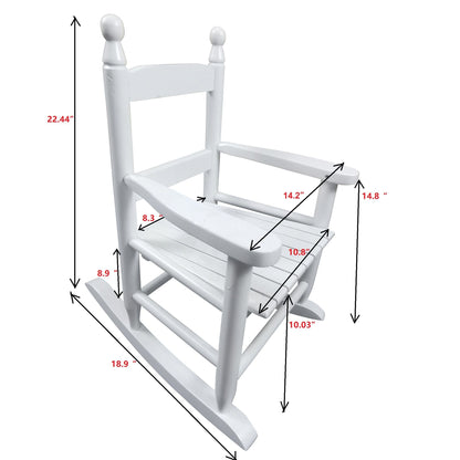 Sturdy Kids Rocking Chair For Indoor Or Outdoor