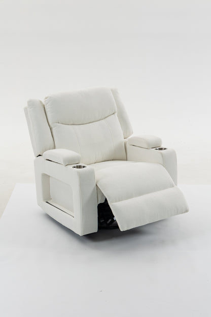Extra Wide Power Recliner And Heat Massage