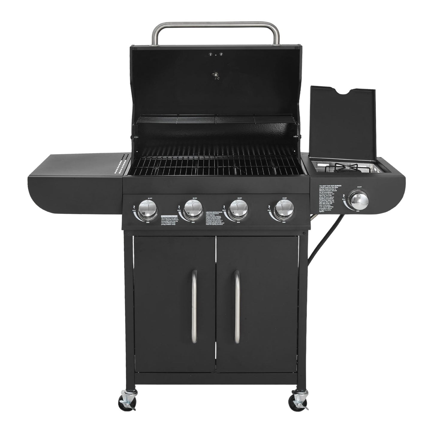 4 Burner Propane Grill For Patio and Garden