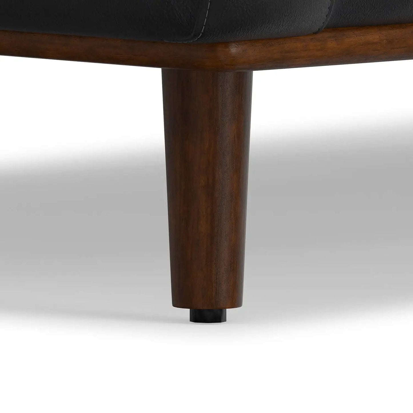 Morrison Sofa and Ottoman Set in Leather