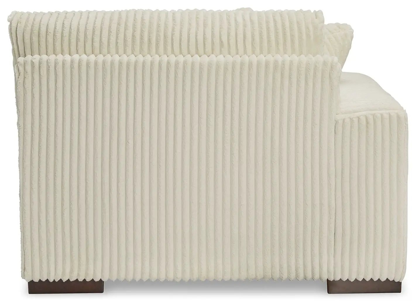 Lindyn Sectional Sofa with Cord Upholstery