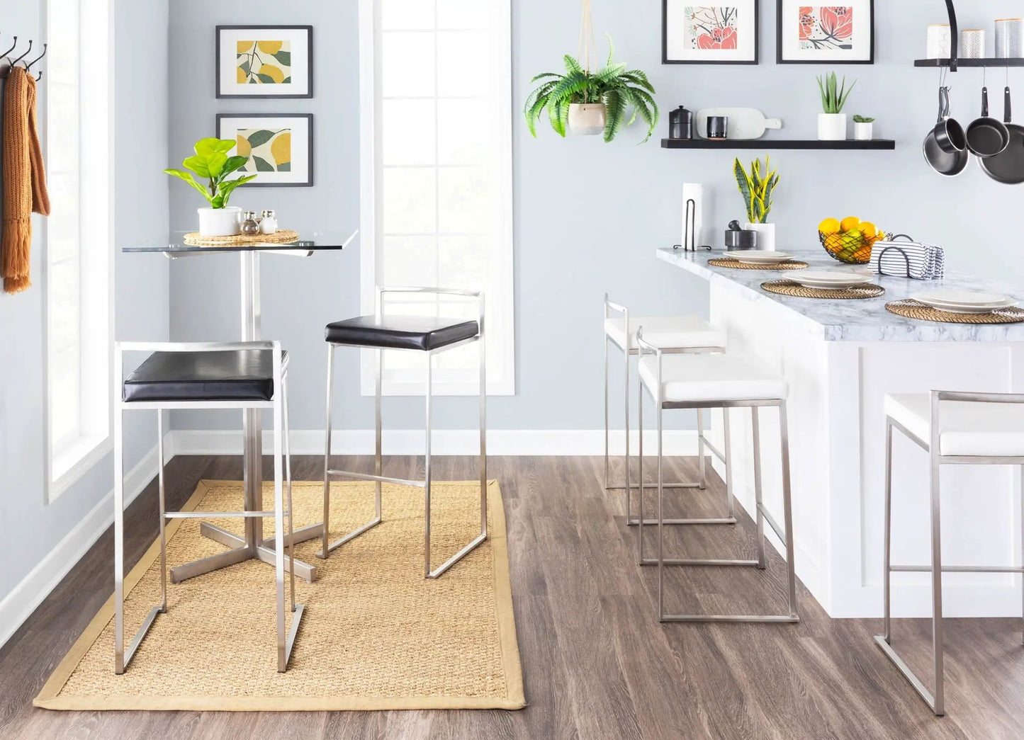 Fuji Contemporary and Stackable Barstool