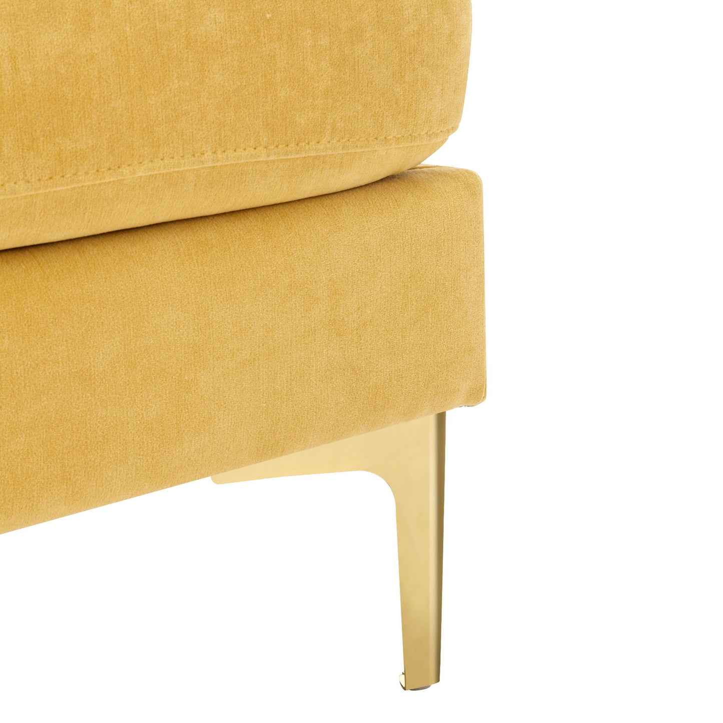 Modern Convertible Sectional Sofa and Ottoman