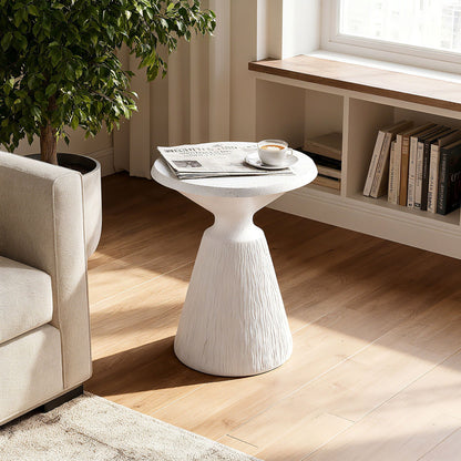 Modern Outdoor Round Garden Stool and Side Table