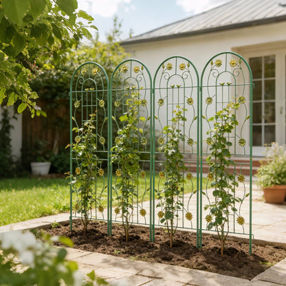 Metal Garden Trellis for Climbing Plants Outdoor