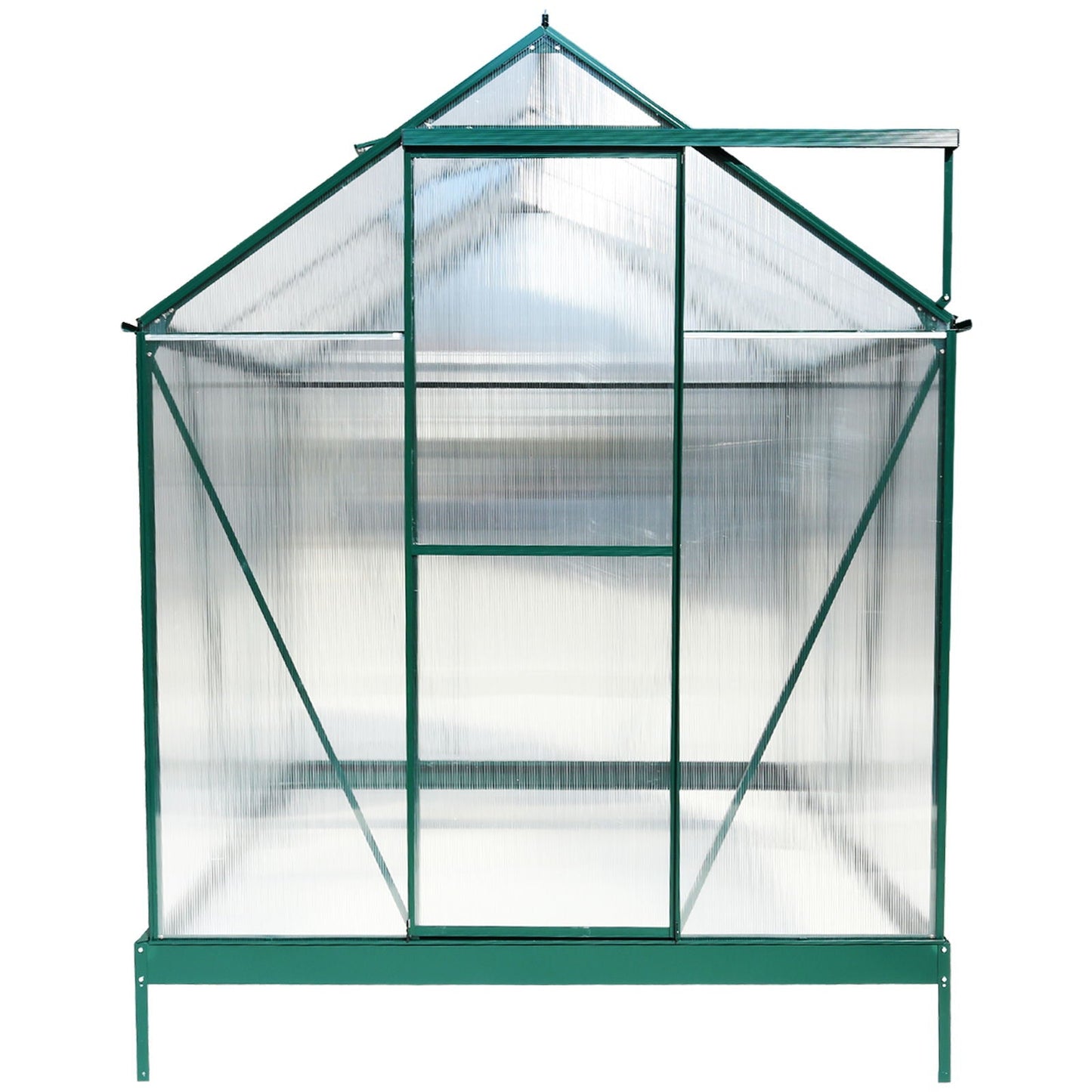 Heavy Duty Polycarbonate Greenhouse Kit and Door
