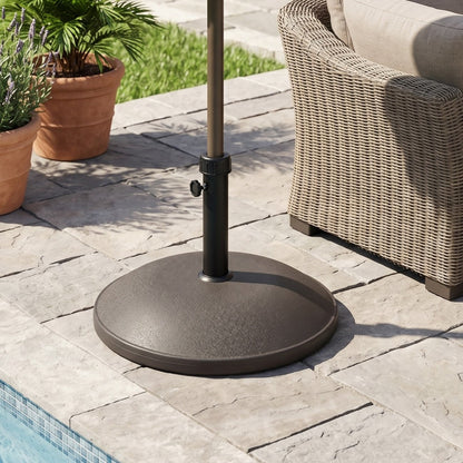 Ander 68 Pound Outdoor Patio Base for Gardens