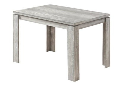 Rectangular dining table in weathered gray wood, contemporary Unique Piece Furniture on Tampa Home & Garden Store