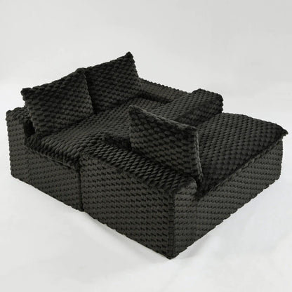 Multifunctional Sofa Side by Side or Facing
