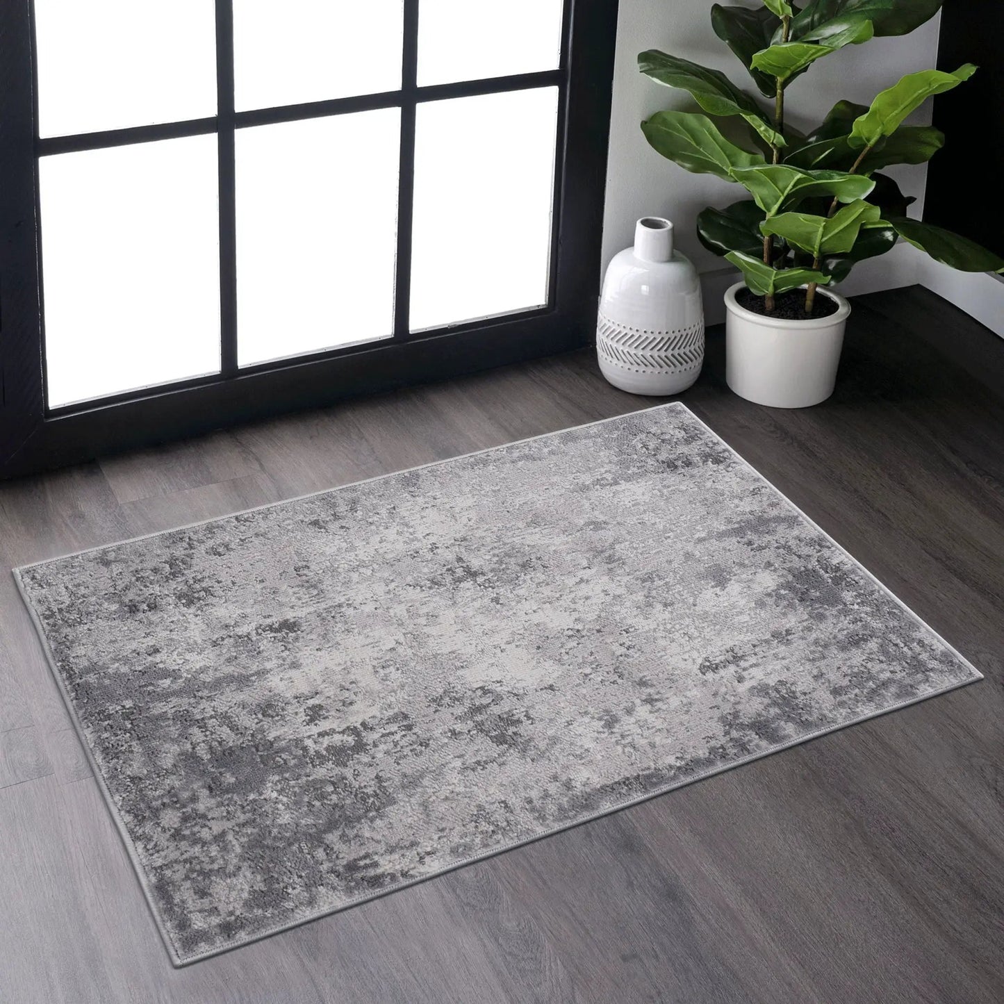 Marfi Abstract Rug gray abstract pattern area rug Unique Piece Furniture on Tampa Home & Garden Store