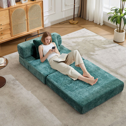 Convertible Floor Sofa Bed and Living Room