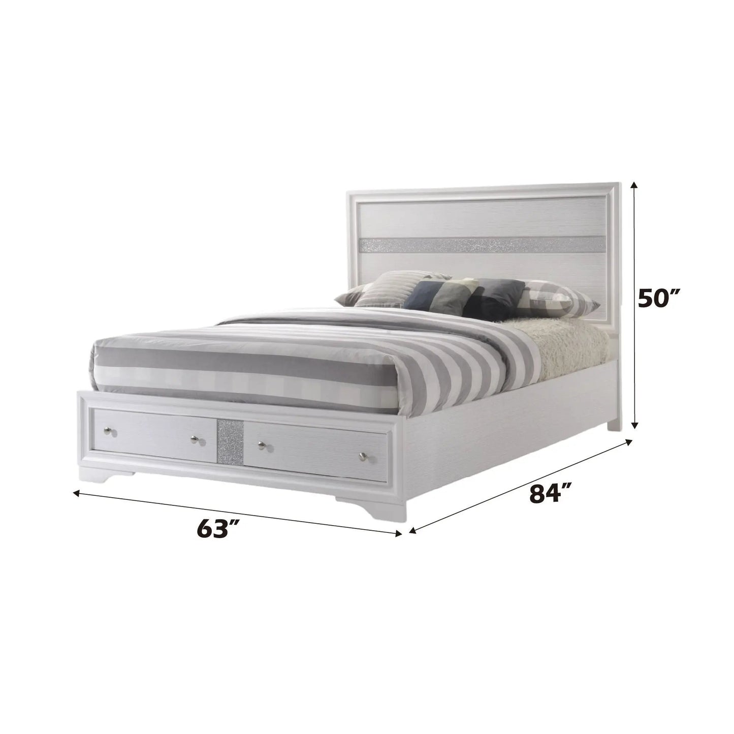 Naima Elegance Bed Platform With No Box Spring