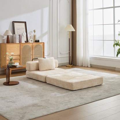 Convertible Floor Sofa Bed and Living Room