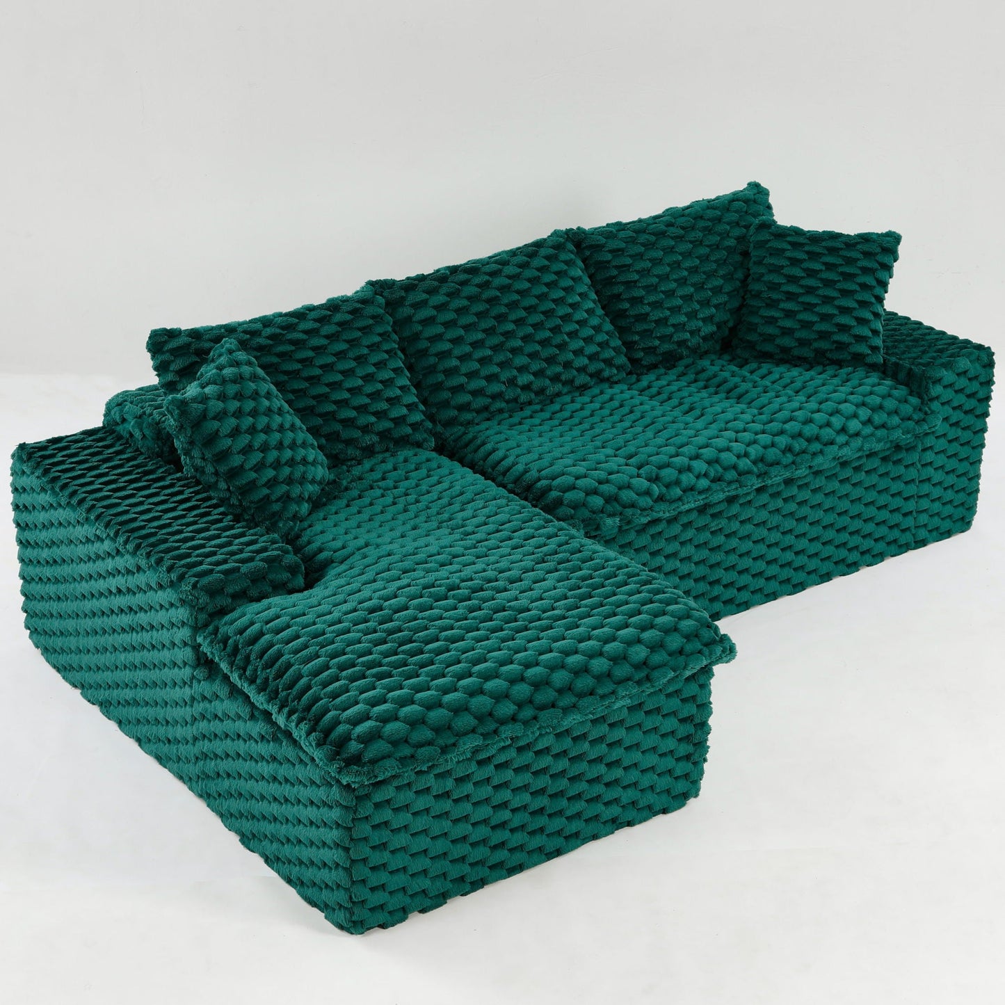 Modular Convertible Sofa and Twin Chaise Lounge