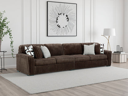 Midnight Madness Sectional and Jumbo Corduroy