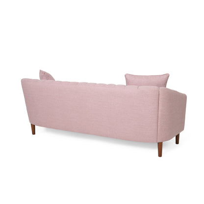 Contemporary Three Seater Sofa with Button Stitch