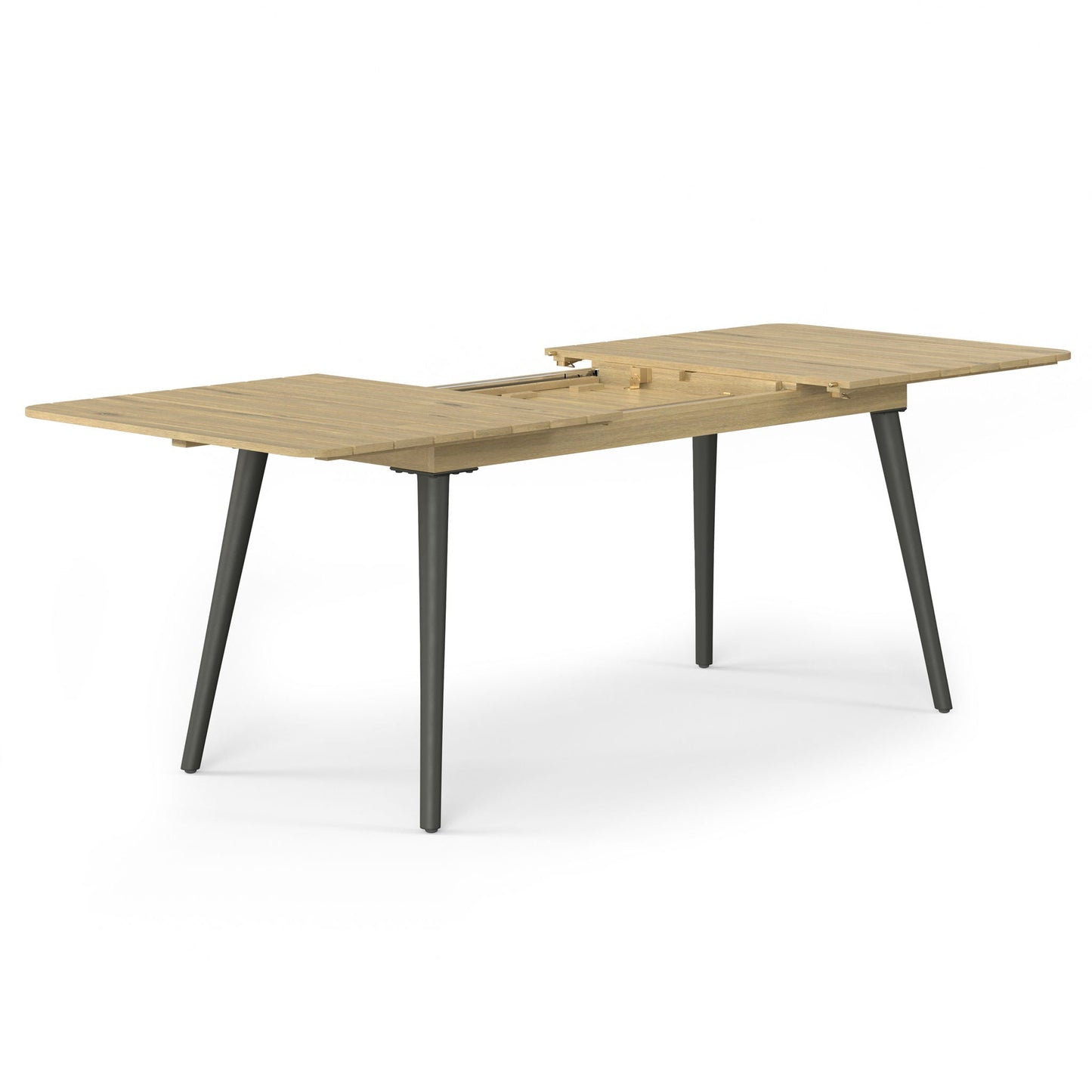 Beachside and Light Teak Extendable Table