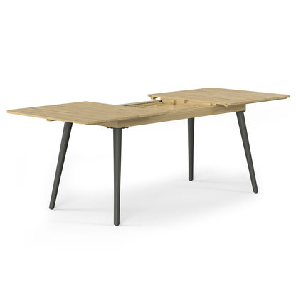 Beachside and Light Teak Extendable Table