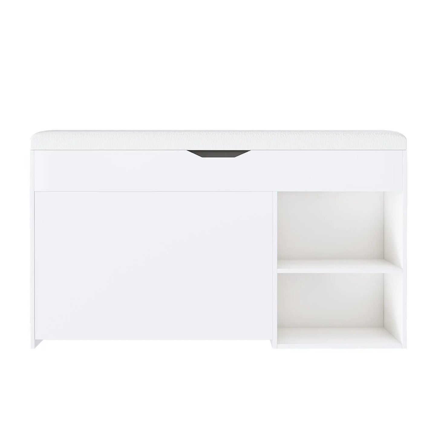 Modern Entryway Bench With 3 Tier Drawers