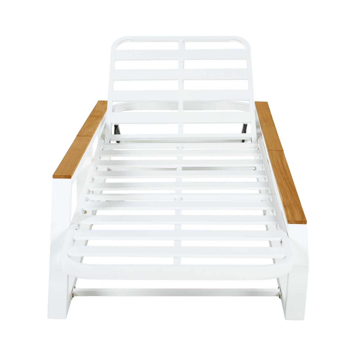 5 Piece Outdoor Chaise Lounge and Side Table