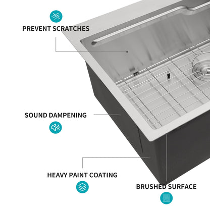 Premium Drop In the Stainless Steel Kitchen Sink