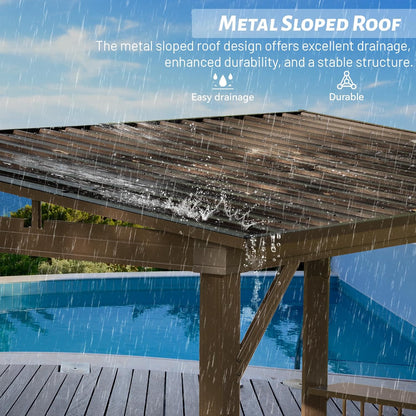 a Galvanized Steel Hardtop Grill Gazebo Stand