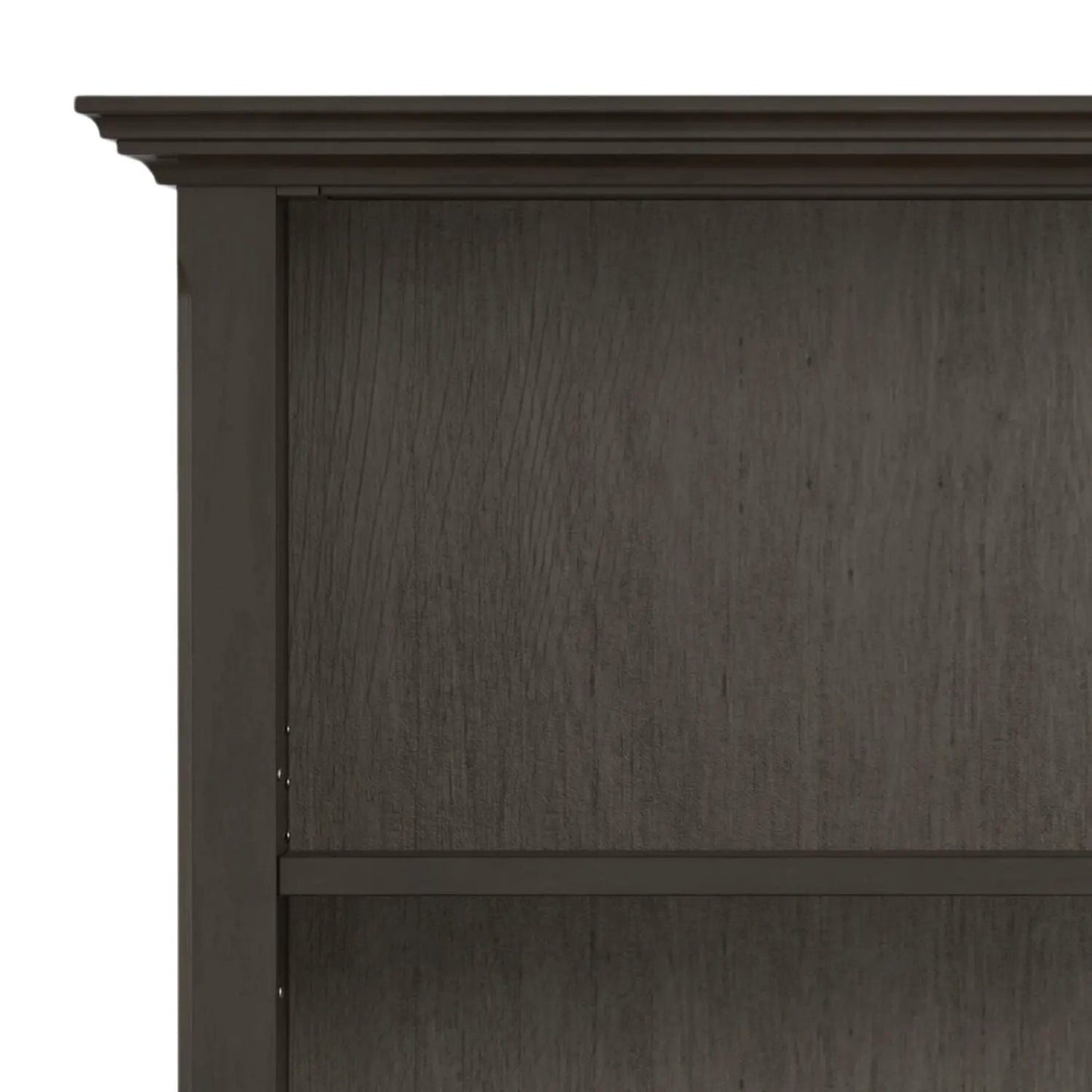 Amherst Five Shelf Bookcase Handcrafted Wood