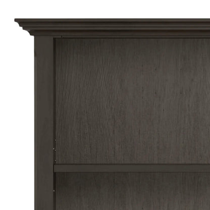 Amherst Five Shelf Bookcase Handcrafted Wood
