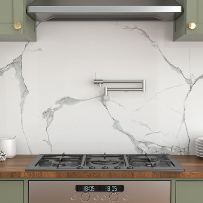 Modern Folding Wall Mount Pot Filler Faucet