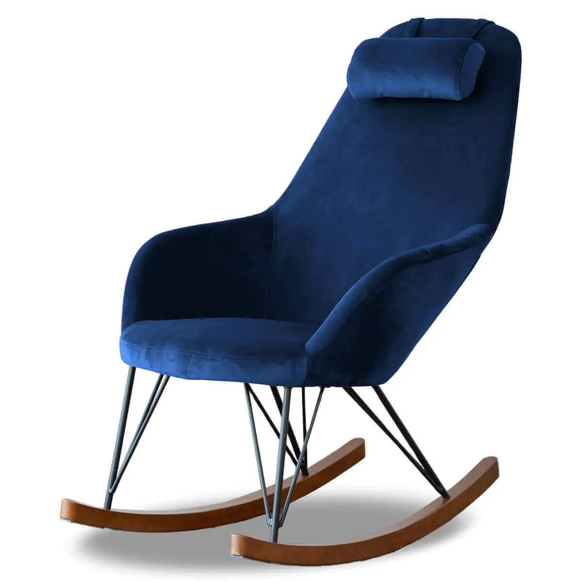 Chel Mid Century Modern Rocking Chair Lounge