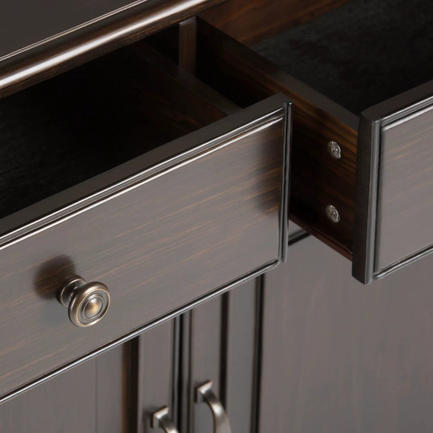 Connaught Handcrafted Solid Wood Entryway Cabinet