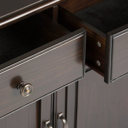 Connaught Handcrafted Solid Wood Entryway Cabinet