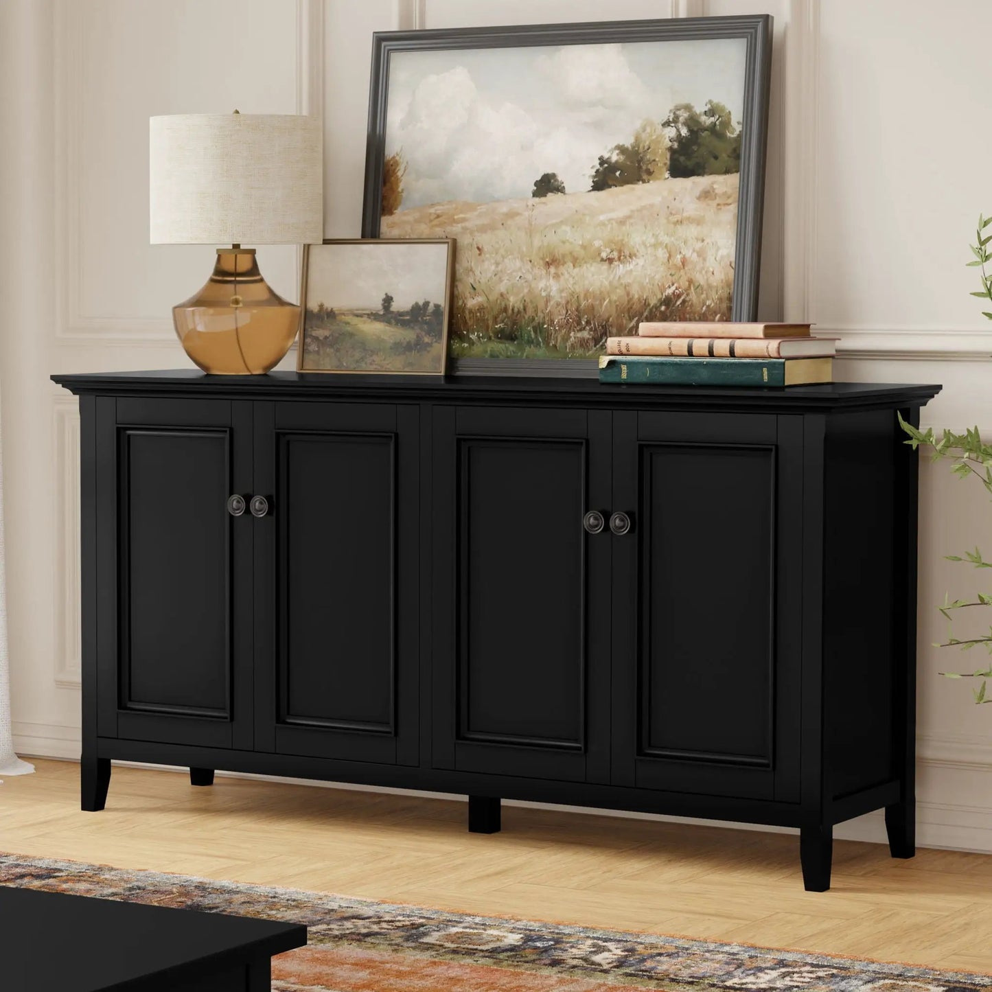Amherst Four Door Cabinet With Adjustable Shelves