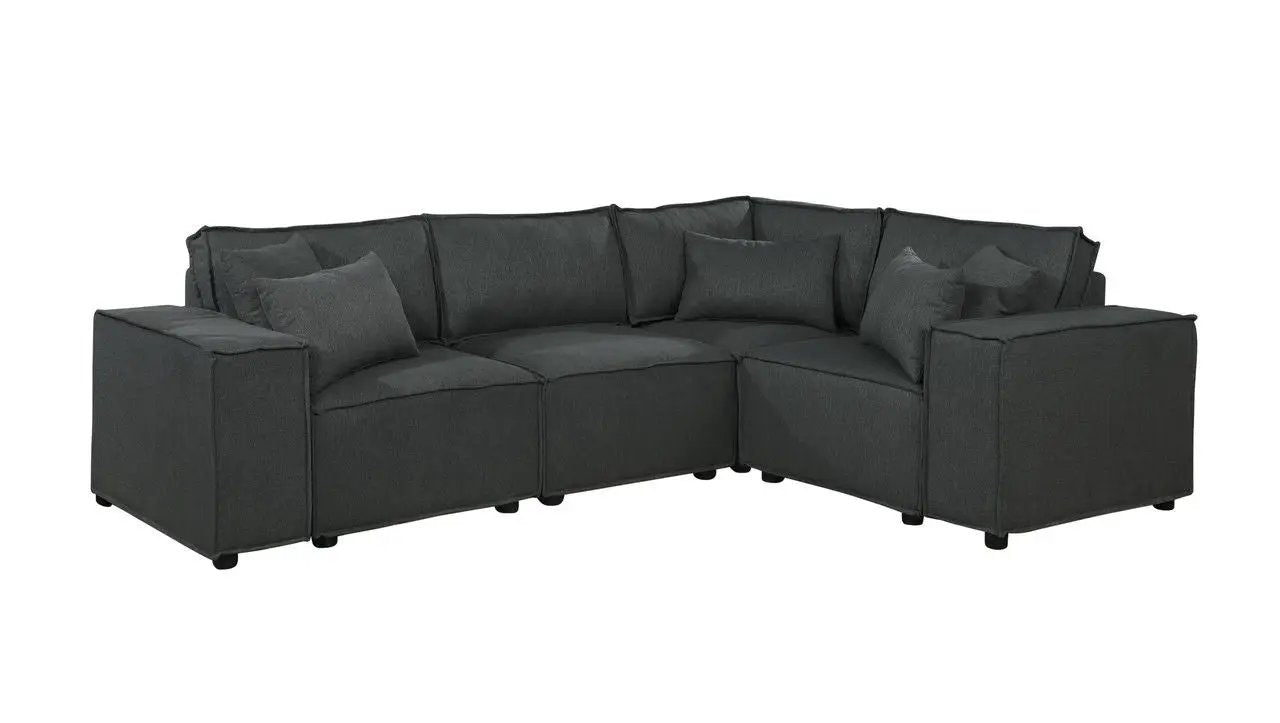 Melrose Modular Sectional Sofa with Ottoman