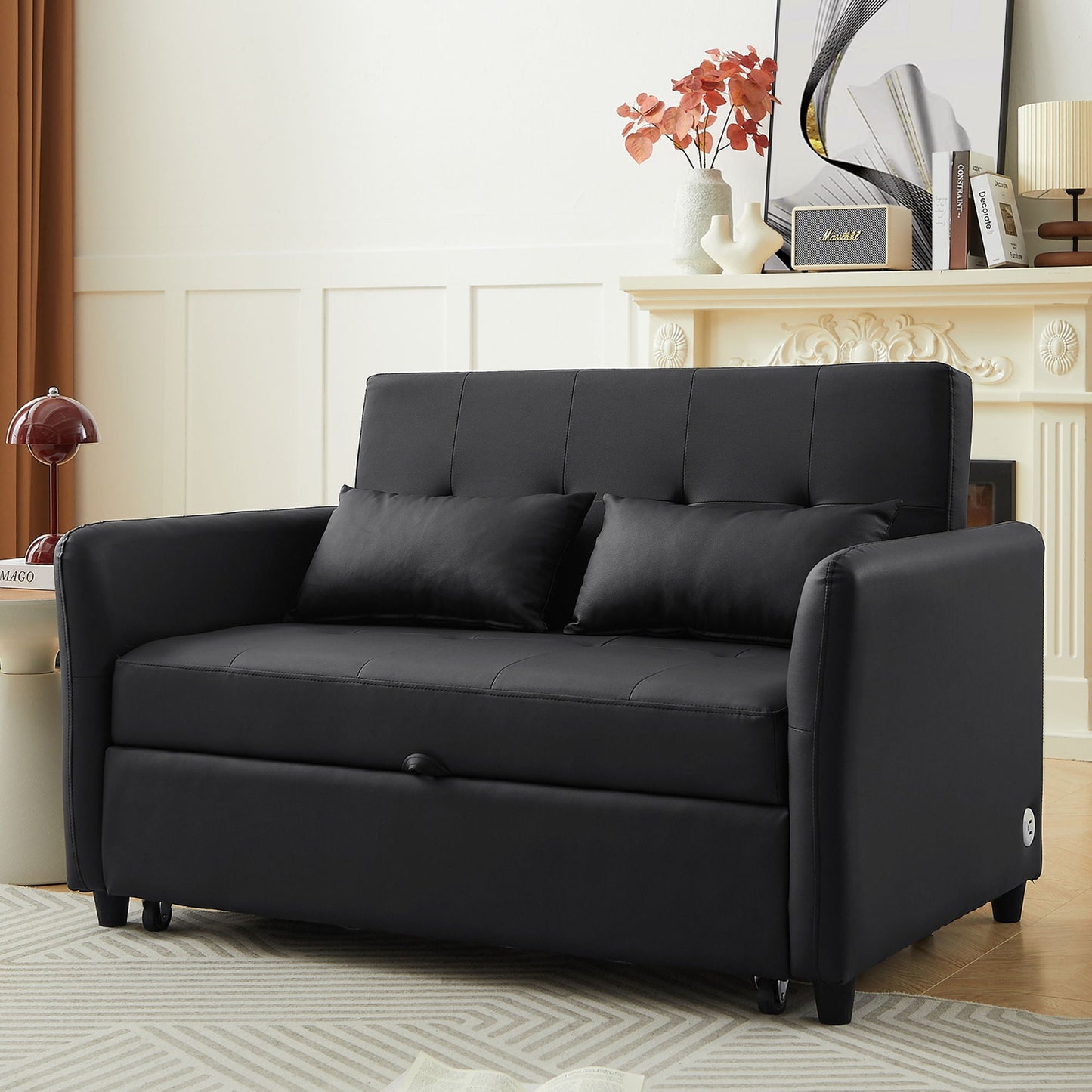Convertible Sleeper Sofa and a Compact Design