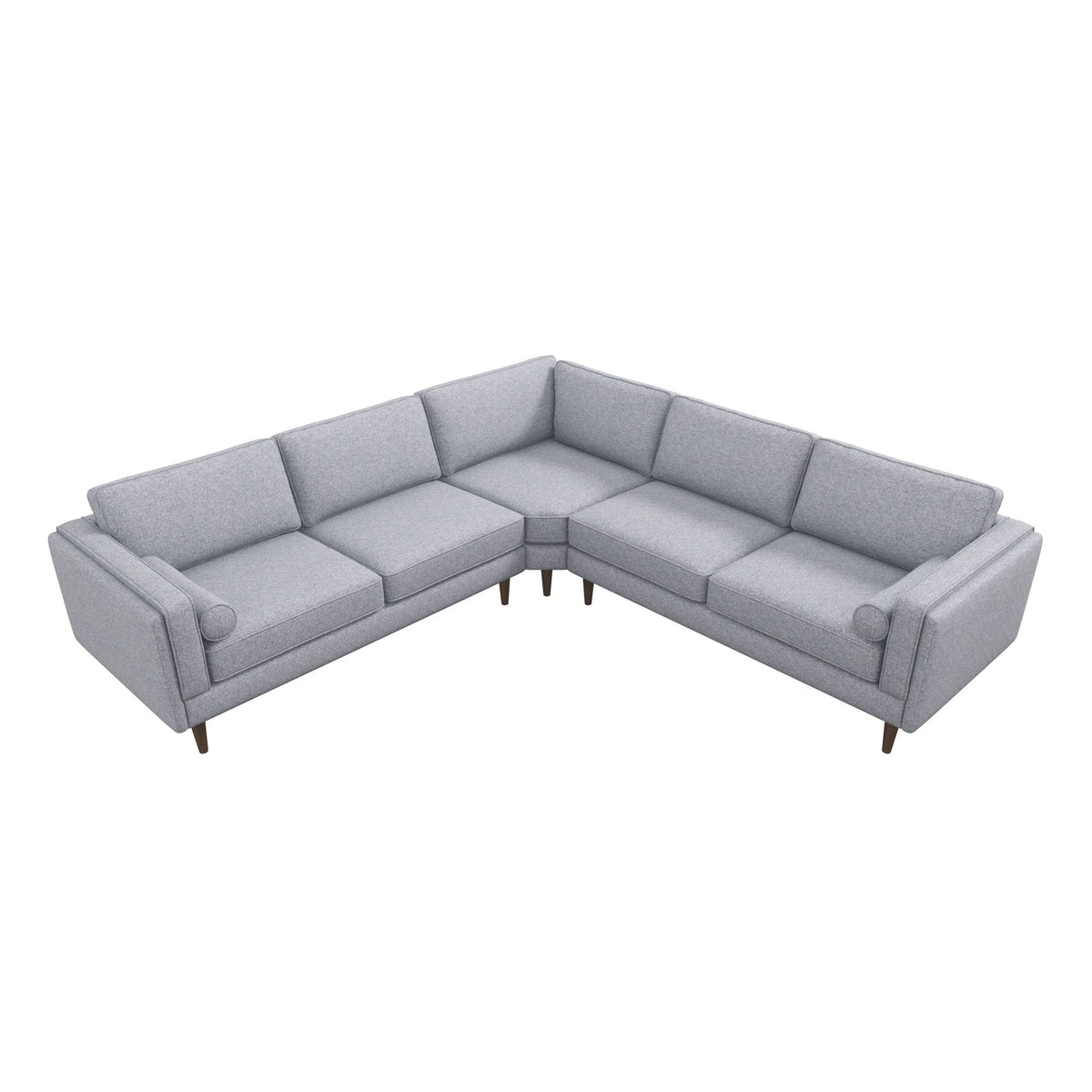 Modern Furniture and Amber Light Sectional Sofa