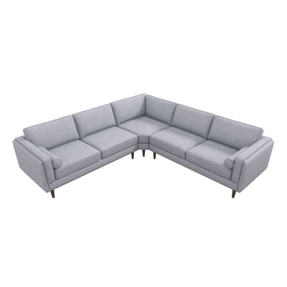 Modern Furniture and Amber Light Sectional Sofa