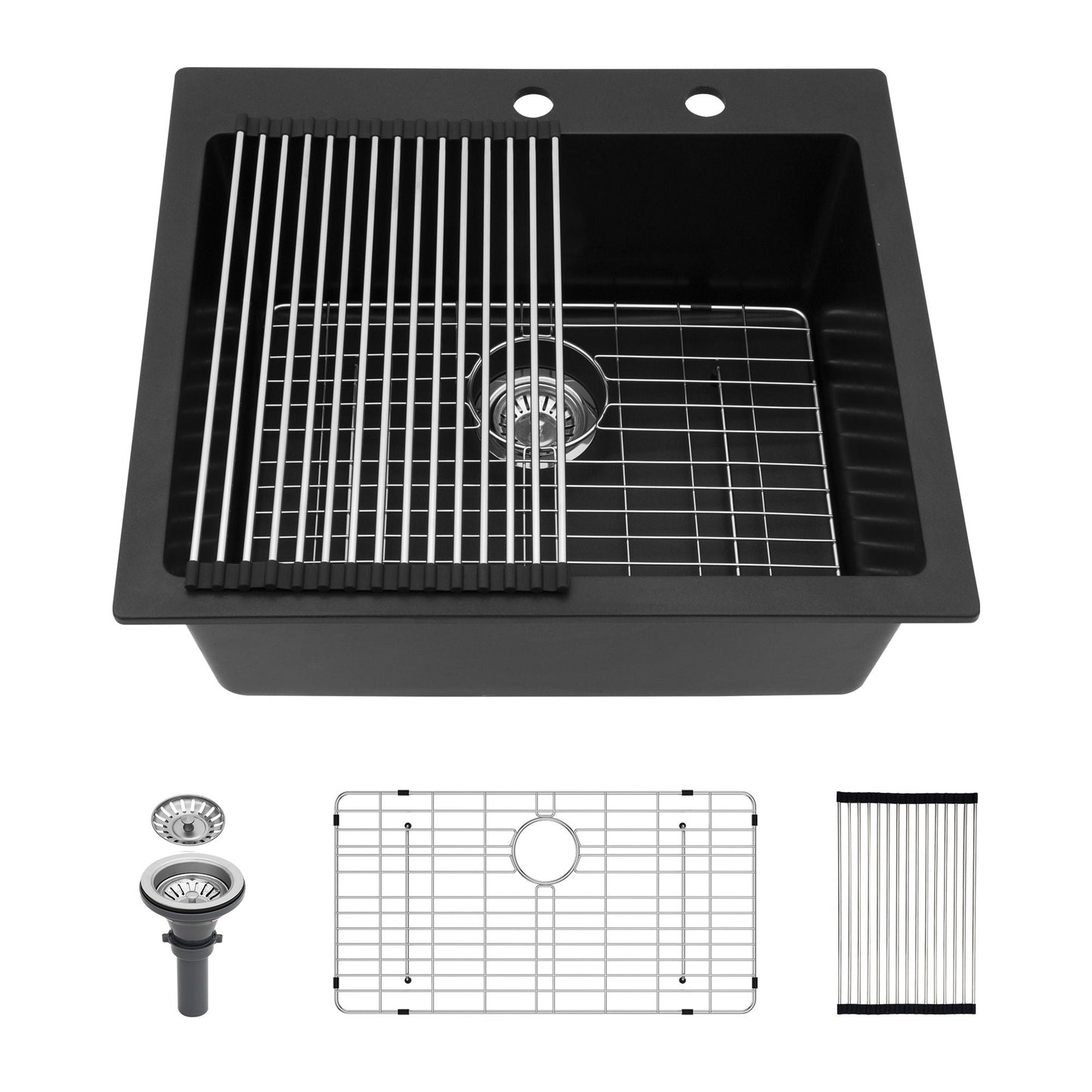 Quartz and Granite Composite Kitchen Sink