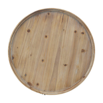 Round Two Tier Side Table and End Table Set