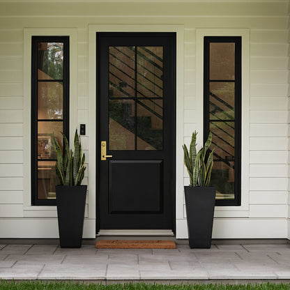 Set Of Two Planters For Indoor and Outdoor Decor
