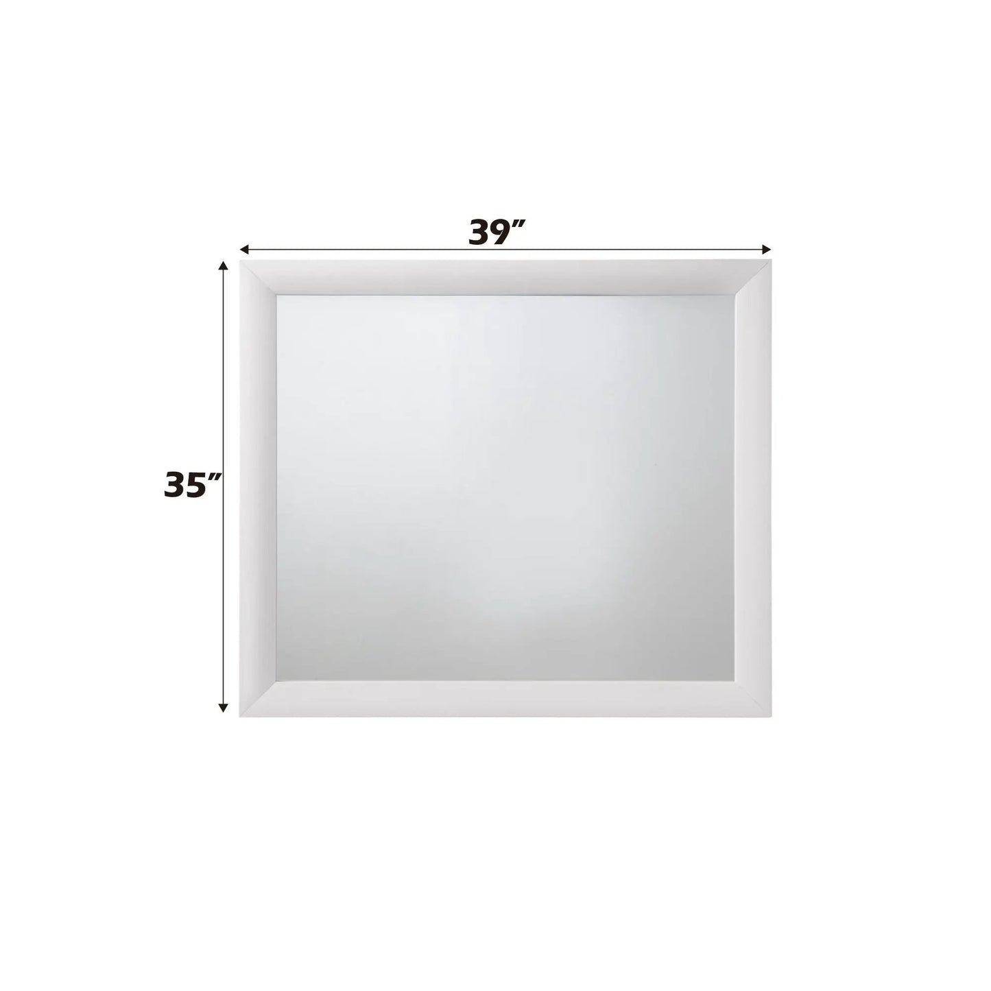 Ireland Contemporary Oak Design Mirror with Frame