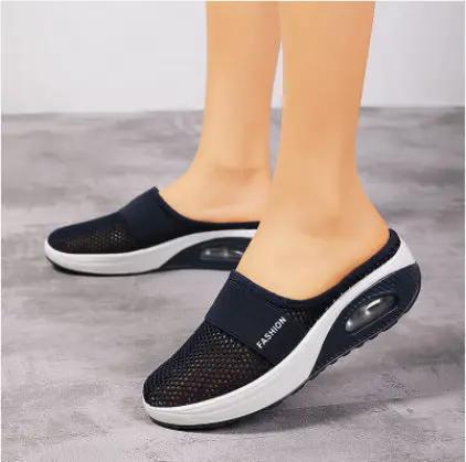Women Platform Sandals with Thick Sole and Mesh